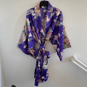 Purple Kimono Robe from Little Tokyo!